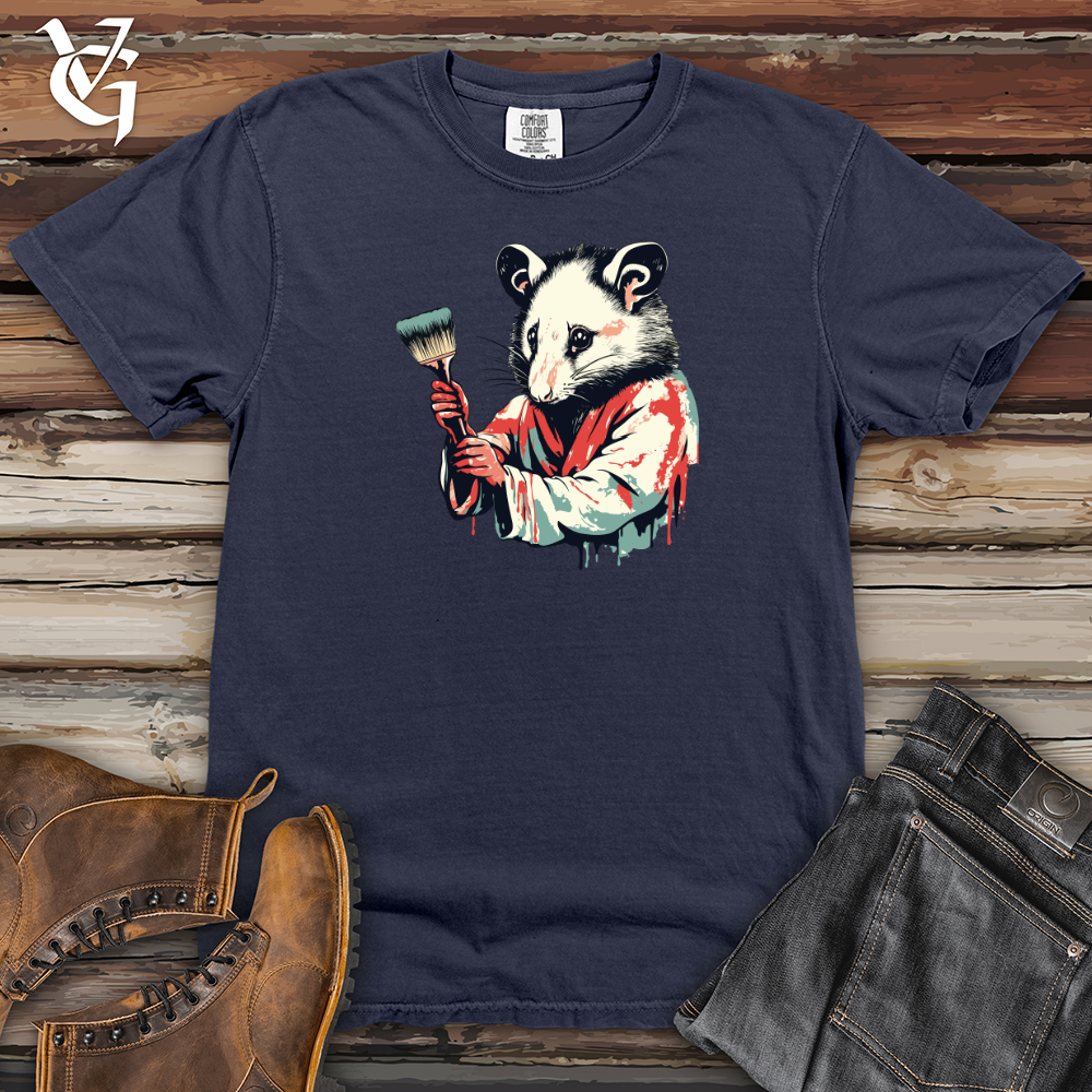 Viking Goods Creative Brushed Possum Heavy Cotton Comfort Colors Tee Navy / L