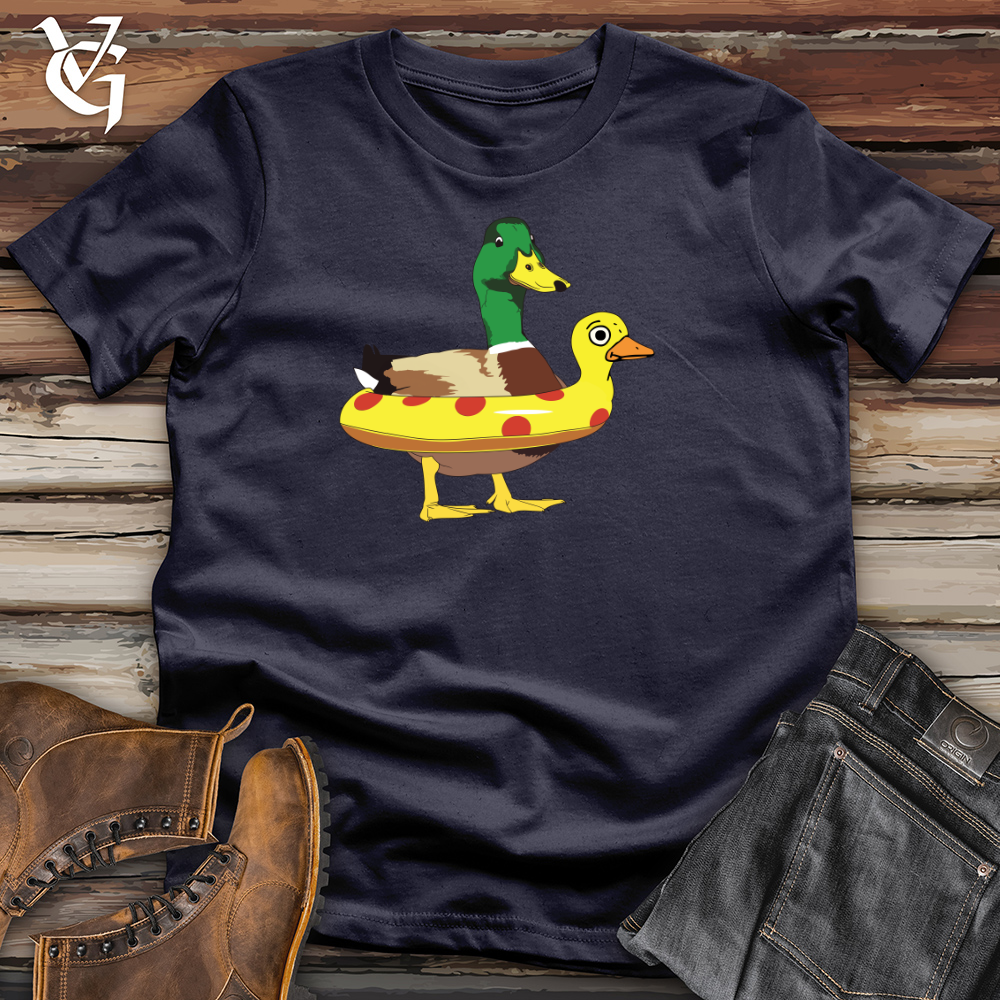 Viking Goods Duck Duck Swim Cotton Tee Navy / L