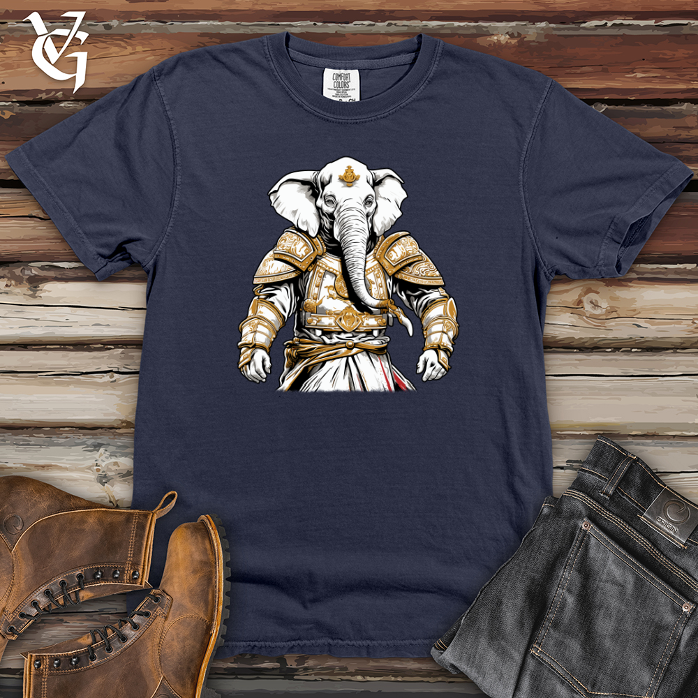 Viking Goods Elephant Regal Majesty Heavy Cotton Comfort Colors Tee Navy / L
