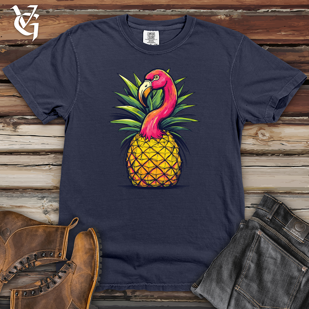 Viking Goods Flaminapple Heavy Cotton Comfort Colors Tee Navy / L