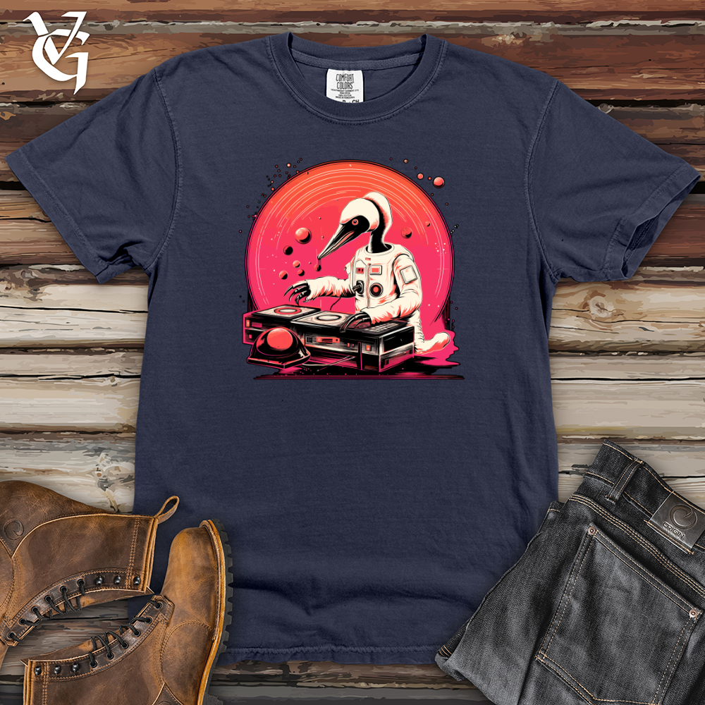 Viking Goods Galactic Grooves Heavy Cotton Comfort Colors Tee Navy / L