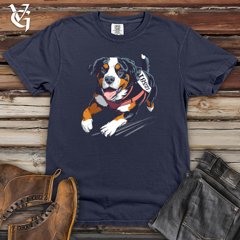 Viking Goods Great Swiss Runner Heavy Cotton Comfort Colors Tee Navy / L