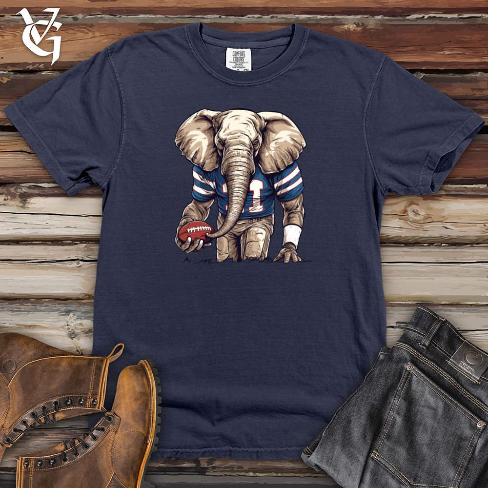 Viking Goods Gridiron Behemoth Heavy Cotton Comfort Colors Tee Navy / L