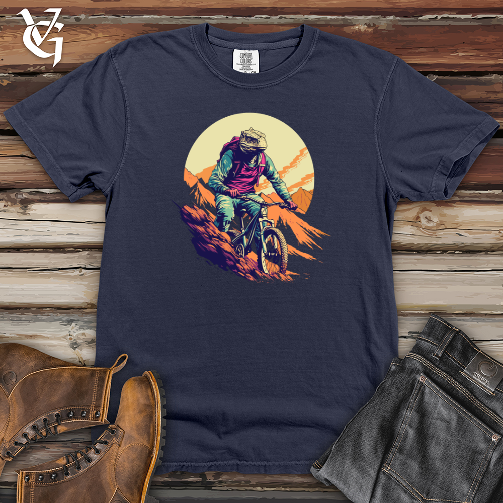 Viking Goods Iguana Mountain Biking Heavy Cotton Comfort Colors Tee Navy / L