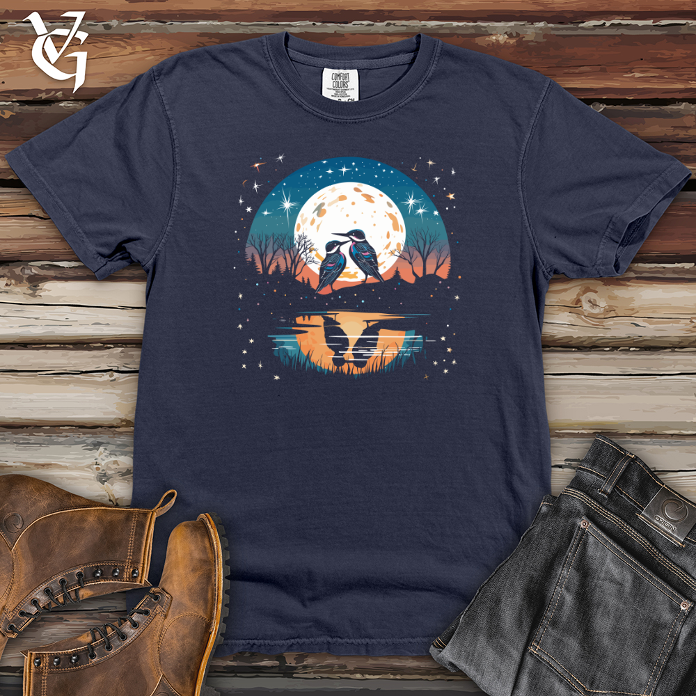 Viking Goods Kingfishers Moonlight Sonata Heavy Cotton Comfort Colors Tee Navy / L