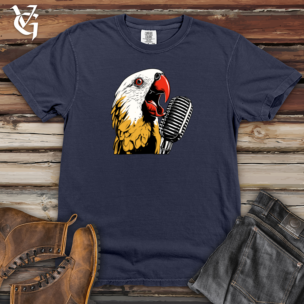 Viking Goods Melodic Plumage Heavy Cotton Comfort Colors Tee Navy / L