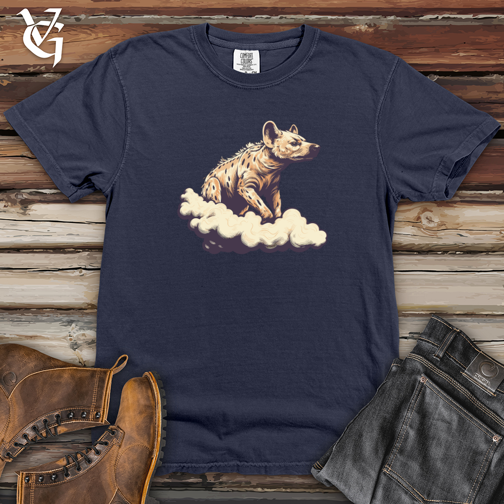 Viking Goods Misty Mirth Hyena Heavy Cotton Comfort Colors Tee Navy / L