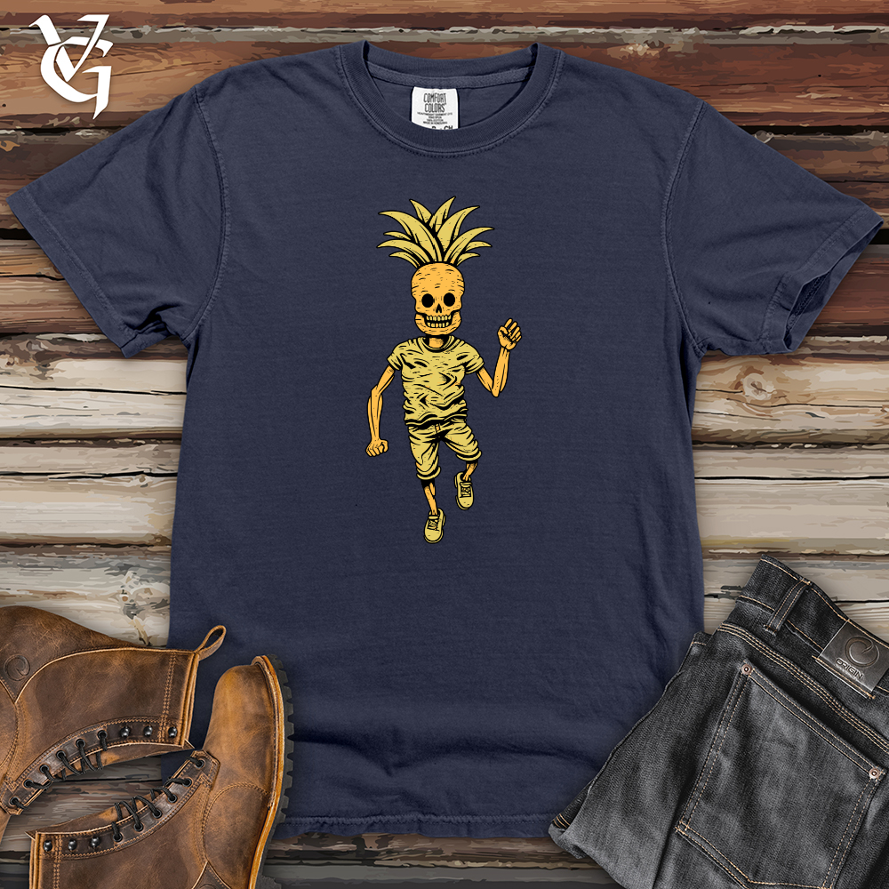 Viking Goods Nostalgic Pineapple Hijinks Heavy Cotton Comfort Colors Tee Navy / L