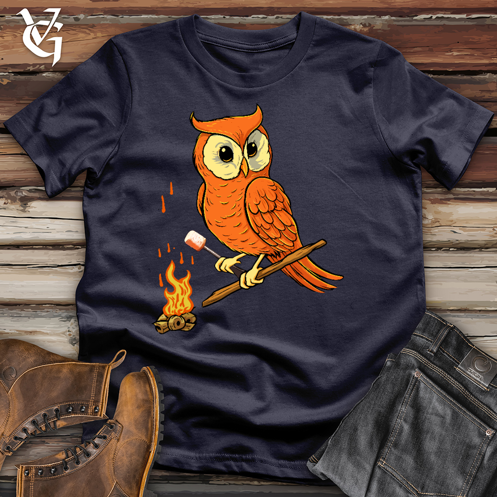 Viking Goods Owl Smores Cotton Tee Navy / L