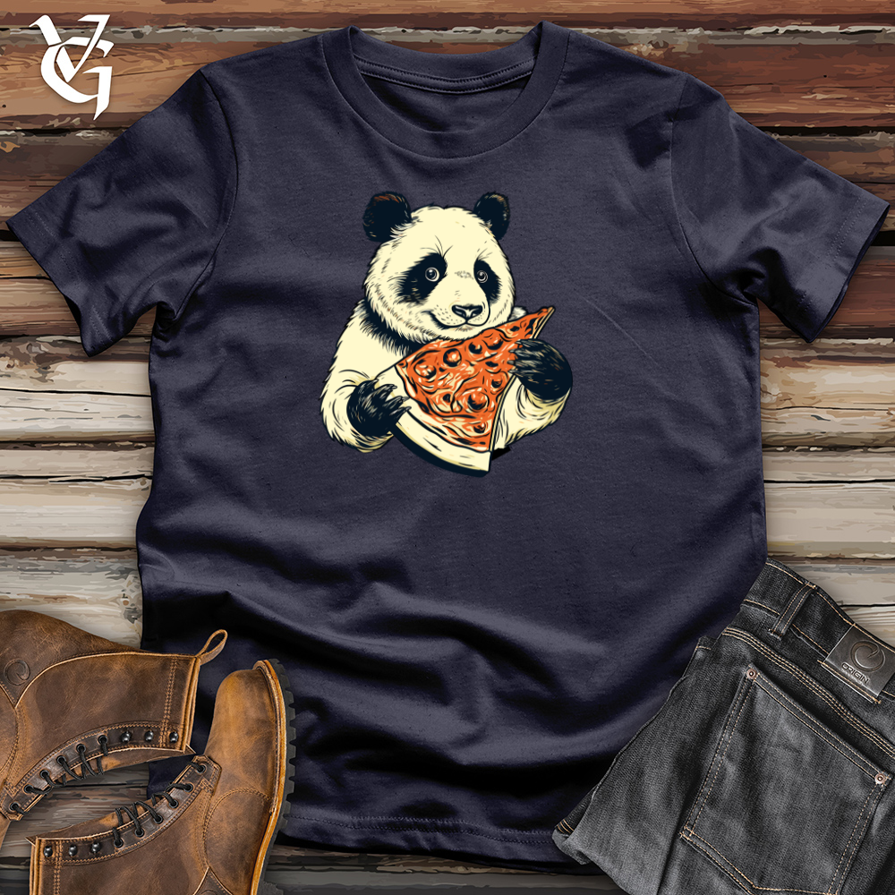 Viking Goods Panda Pizzamania Cotton Tee Navy / L