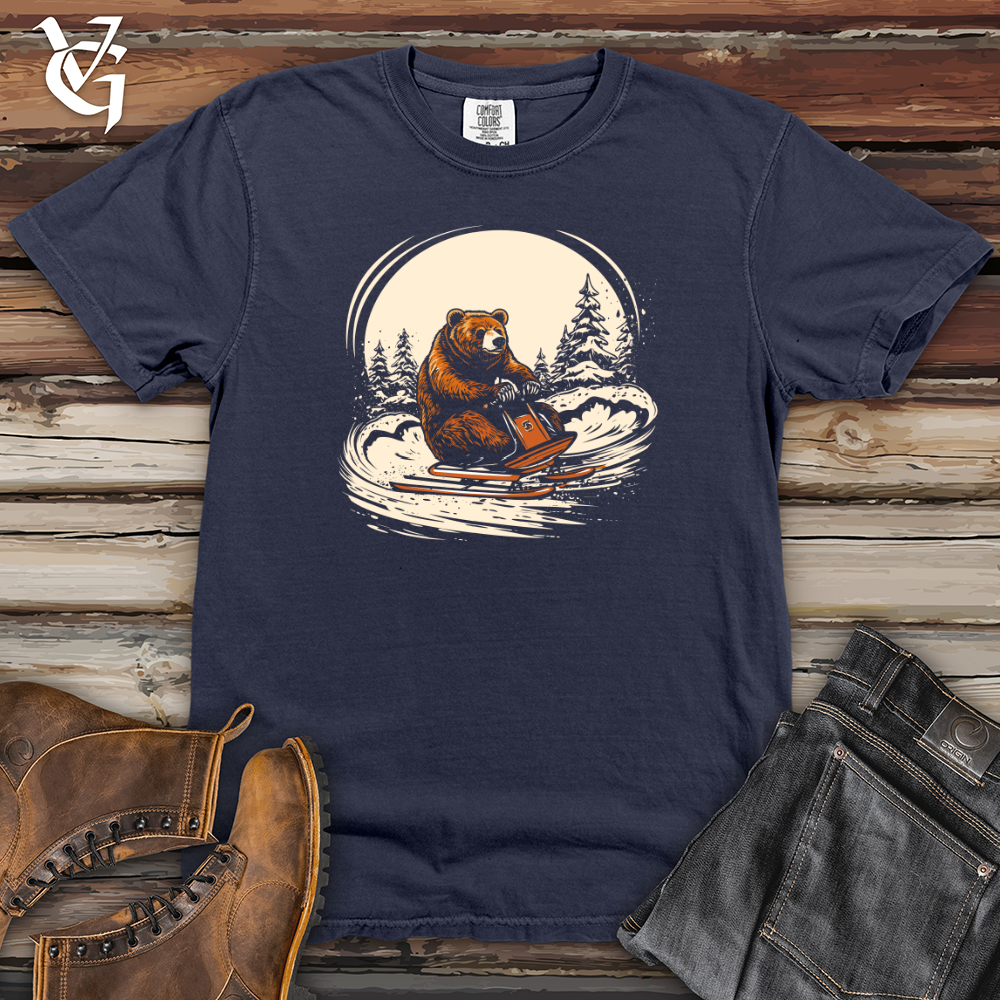 Viking Goods Retro Glide Heavy Cotton Comfort Colors Tee Navy / L