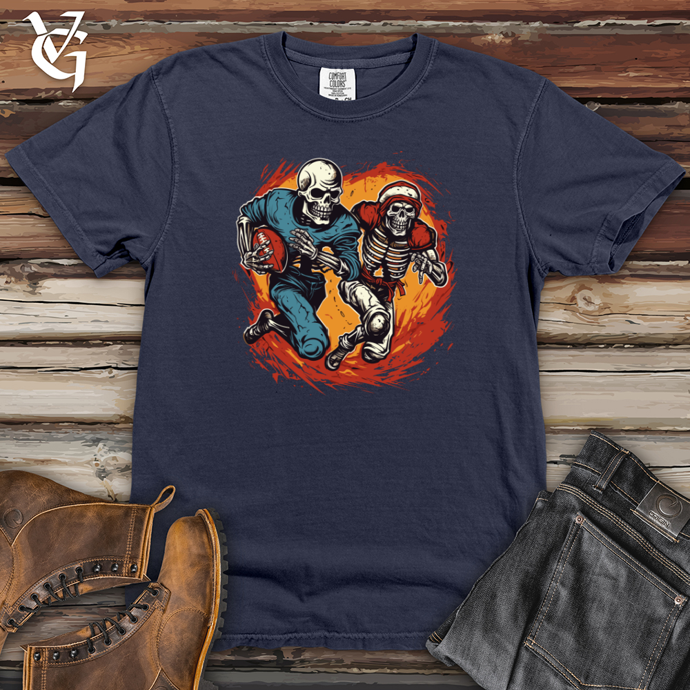 Viking Goods Retro Tackle Rivals Heavy Cotton Comfort Colors Tee Navy / L