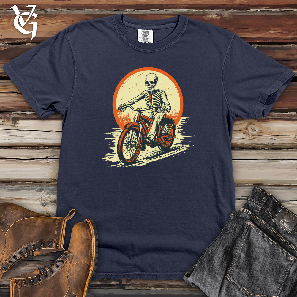 Viking Goods Retro Trike Surprise Heavy Cotton Comfort Colors Tee Navy / L
