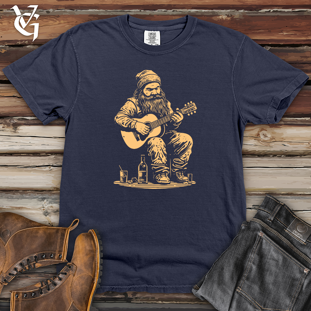 Viking Goods Rockin Dwarf Heavy Cotton Comfort Colors Tee Navy / L