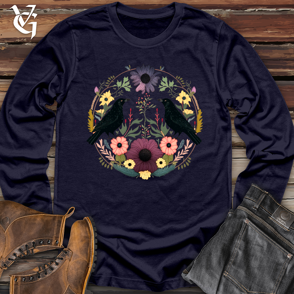 Viking Goods Summer Is Coming Ravens Long Sleeve Navy / L