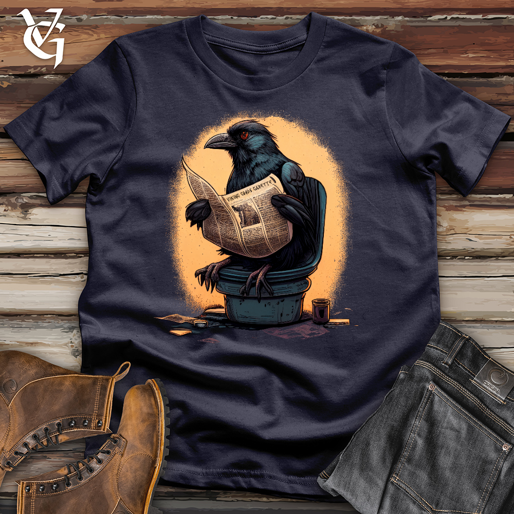 Viking Goods The Raven Rip Cotton Tee Navy / L