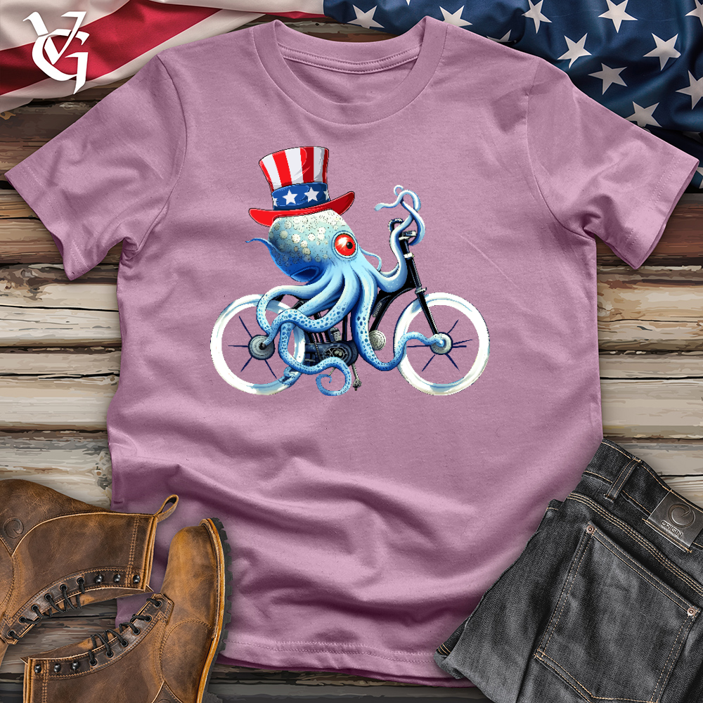 Viking Goods American Octobike Cotton Tee Orchid / L