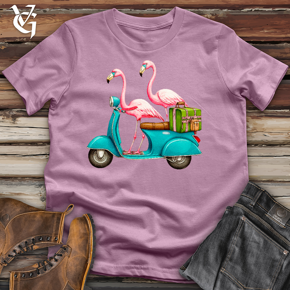 Viking Goods Flamingo Scoot Cotton Tee Orchid / L