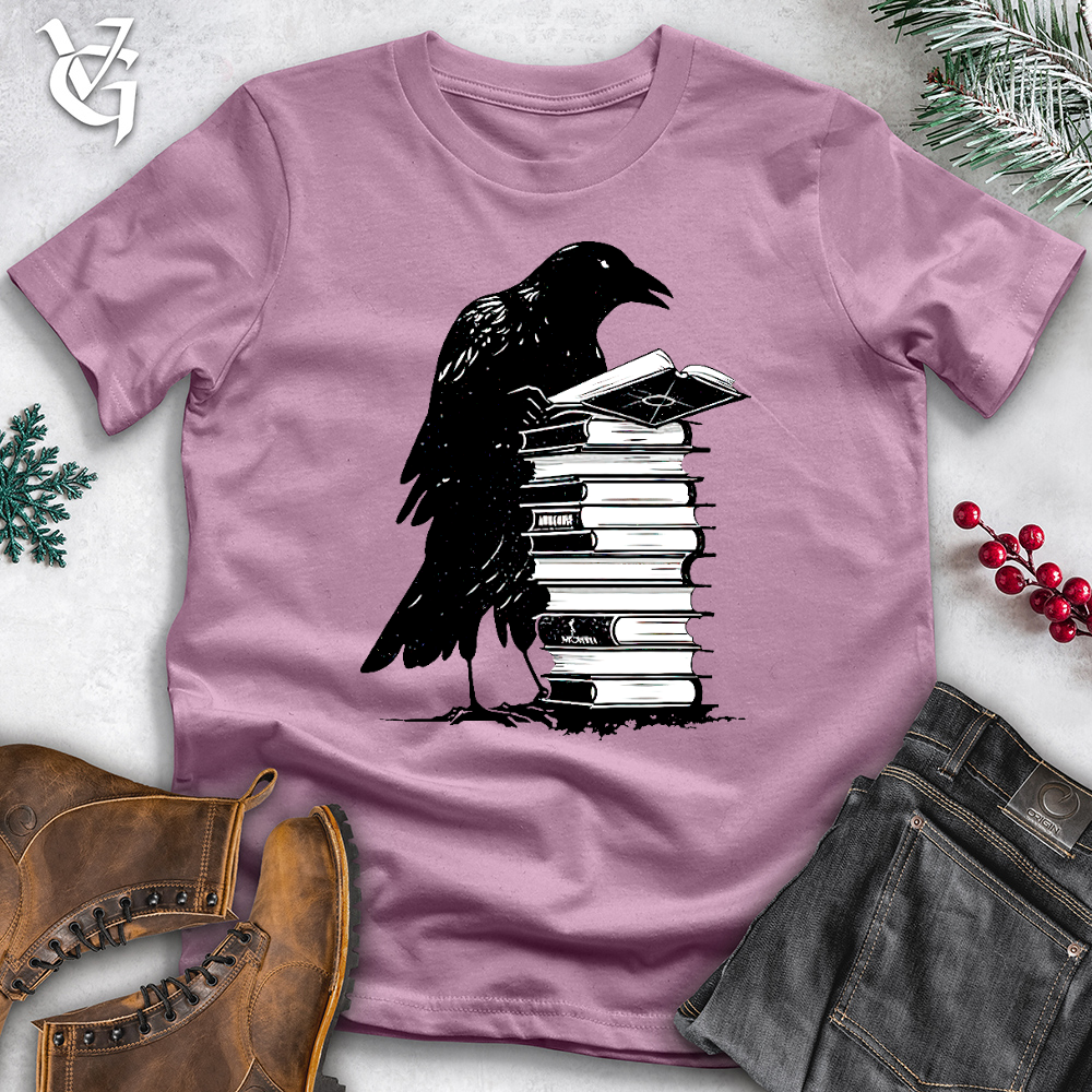 Viking Goods Raven Homework Cotton Tee Orchid / L