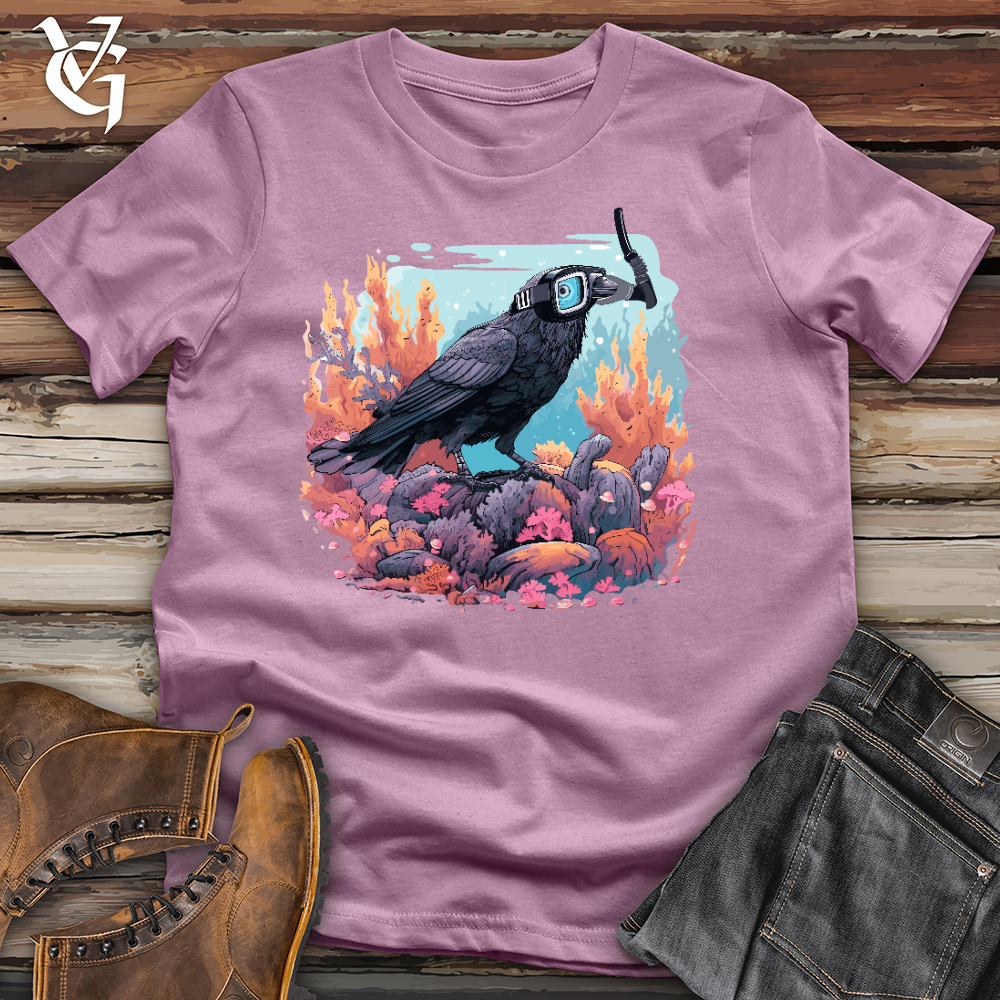 Viking Goods Snorkeling Raven Cotton Tee Orchid / L