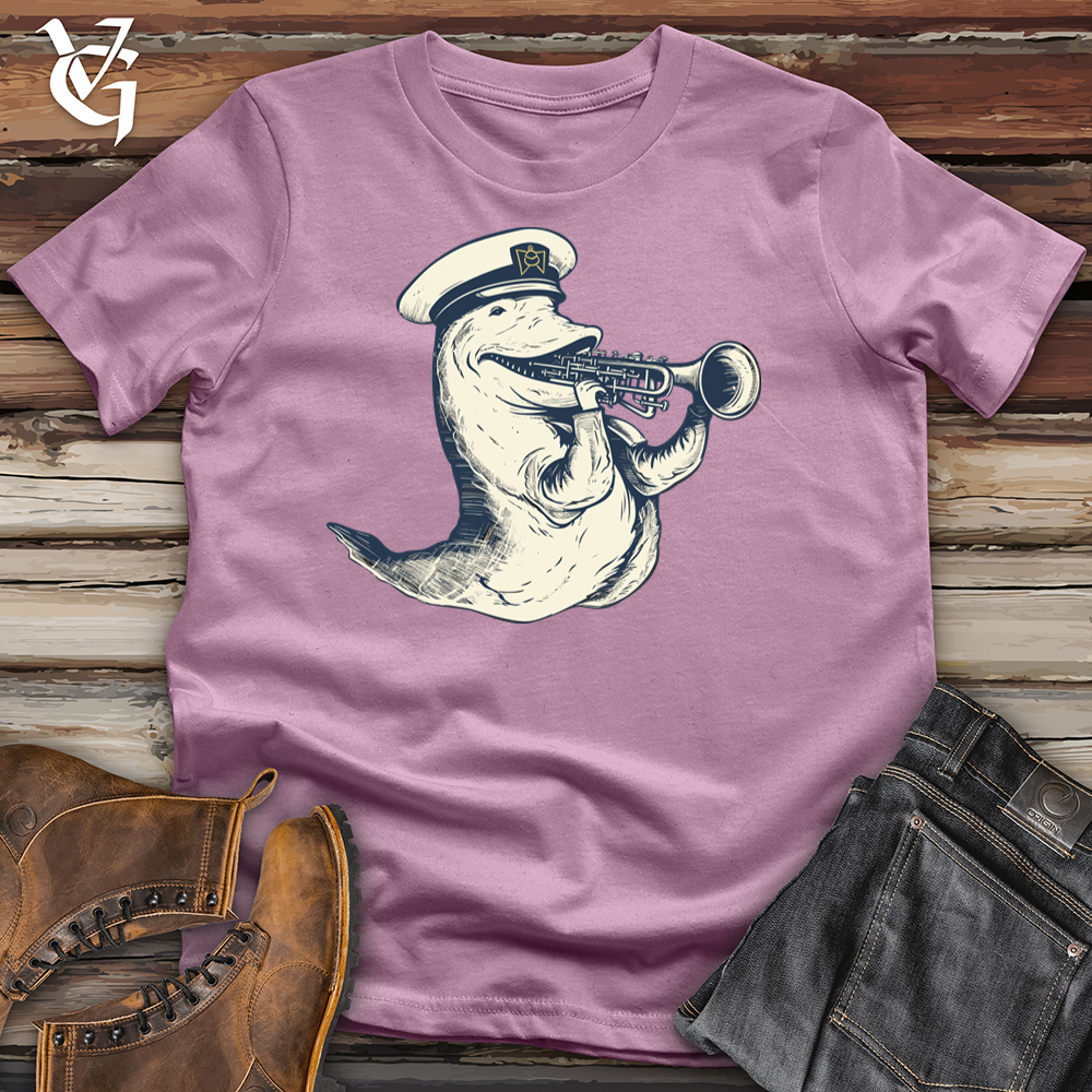 Viking Goods Swingin Sea Serenade Cotton Tee Orchid / L