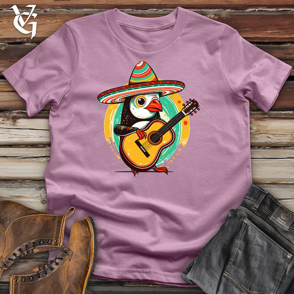 Viking Goods Ukulele Fiesta Penguin Cotton Tee Orchid / L