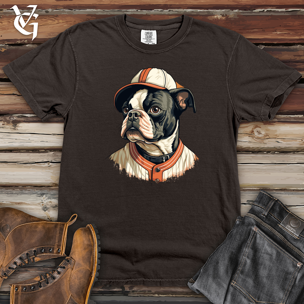 Viking Goods Bulldog Baseball League Heavy Cotton Comfort Colors Tee Pepper / L