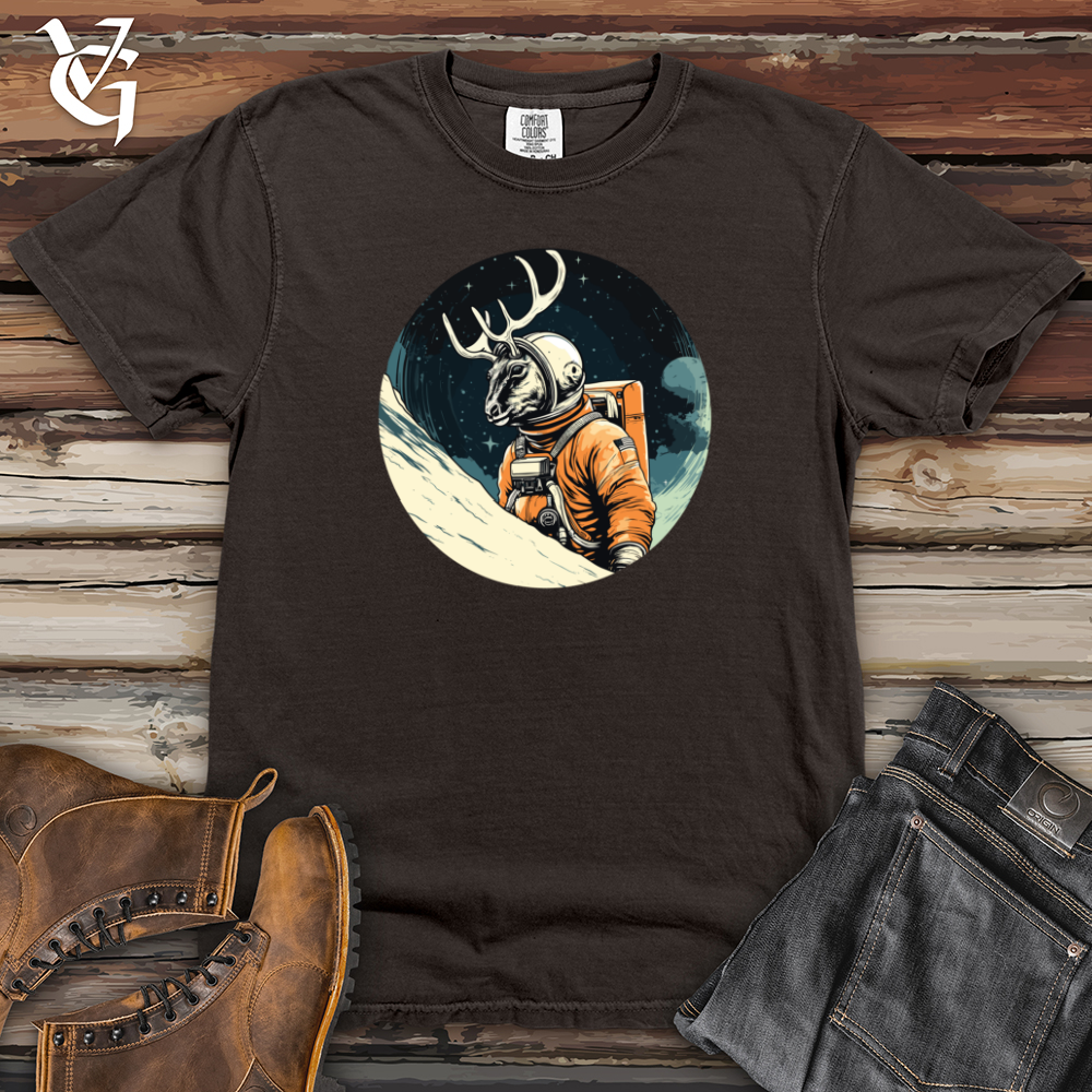 Viking Goods Deer Astronaut Adventure Heavy Cotton Comfort Colors Tee Pepper / L