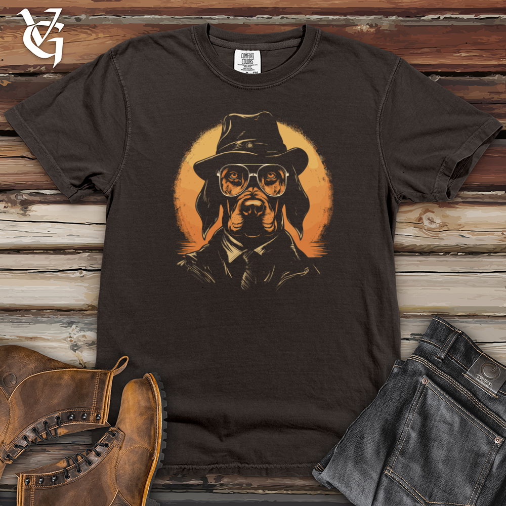 Viking Goods Detective Hound Incognito Heavy Cotton Comfort Colors Tee Pepper / L