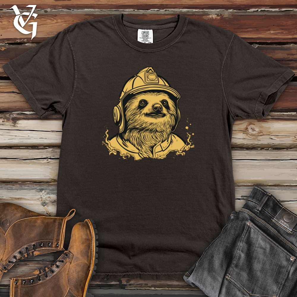 Viking Goods First Responder Sloth Rescue Heavy Cotton Comfort Colors Tee Pepper / L