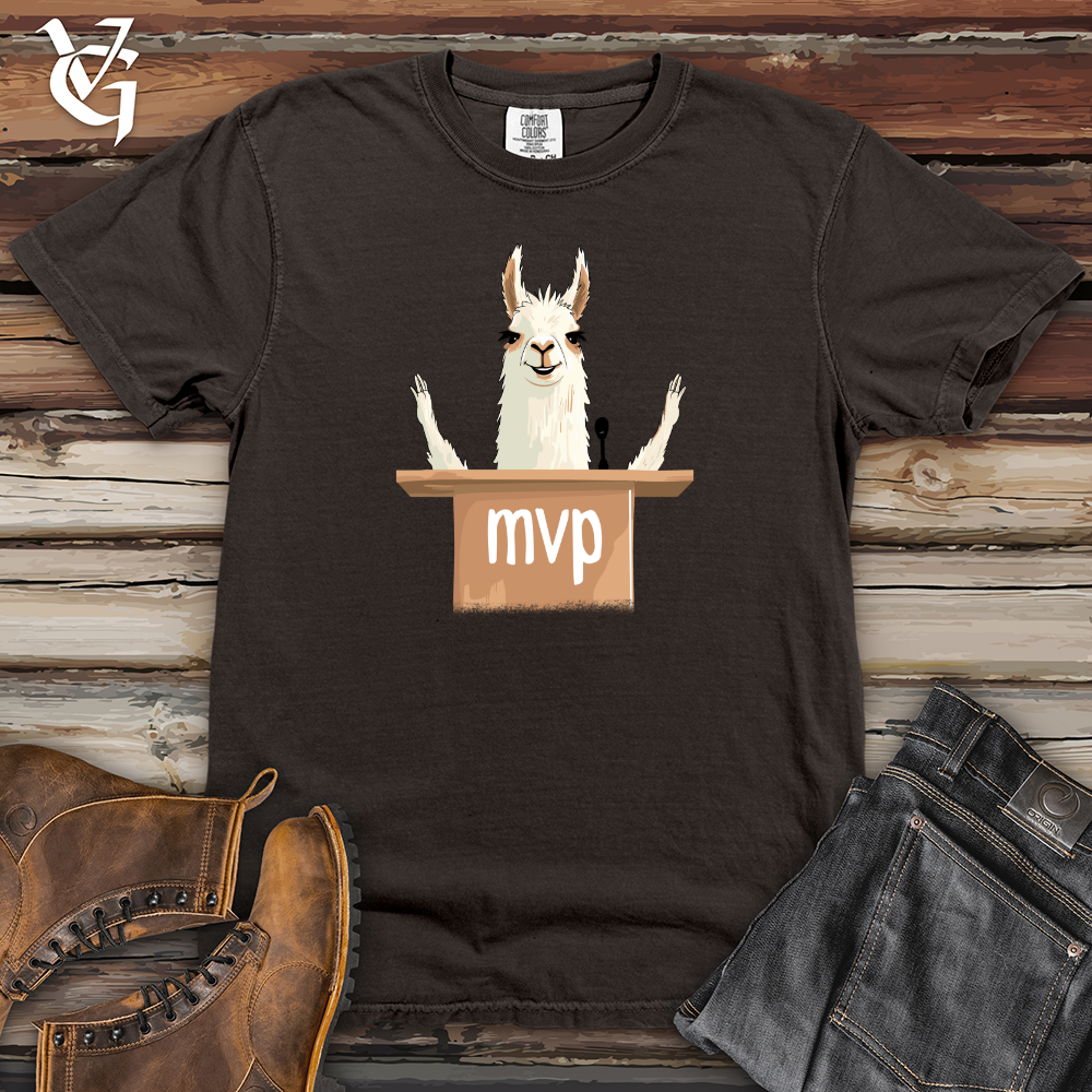 Viking Goods Llama Motivational Speech Heavy Cotton Comfort Colors Tee Pepper / L