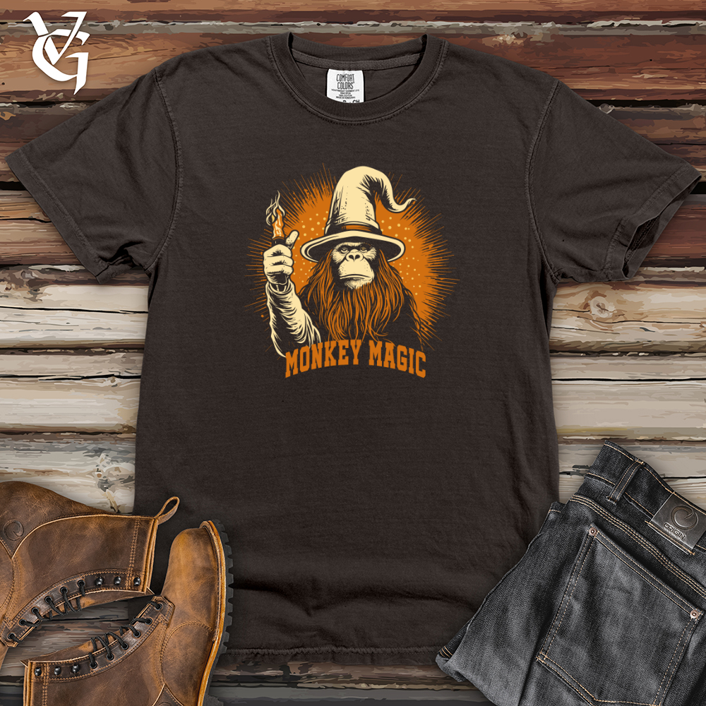 Viking Goods Monkey Magic Heavy Cotton Comfort Colors Tee Pepper / L