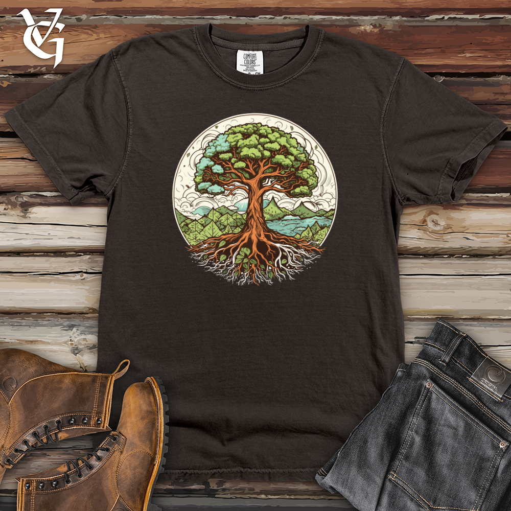 Viking Goods Nature's Embrace Heavy Cotton Comfort Colors Tee Pepper / L