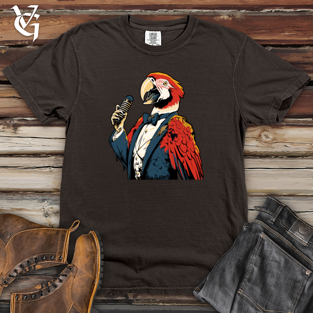 Viking Goods Parrot Crooner Spotlight Heavy Cotton Comfort Colors Tee Pepper / L