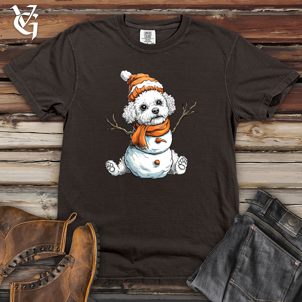 Viking Goods Piggy Beanie Smile Heavy Cotton Comfort Colors Tee Pepper / L