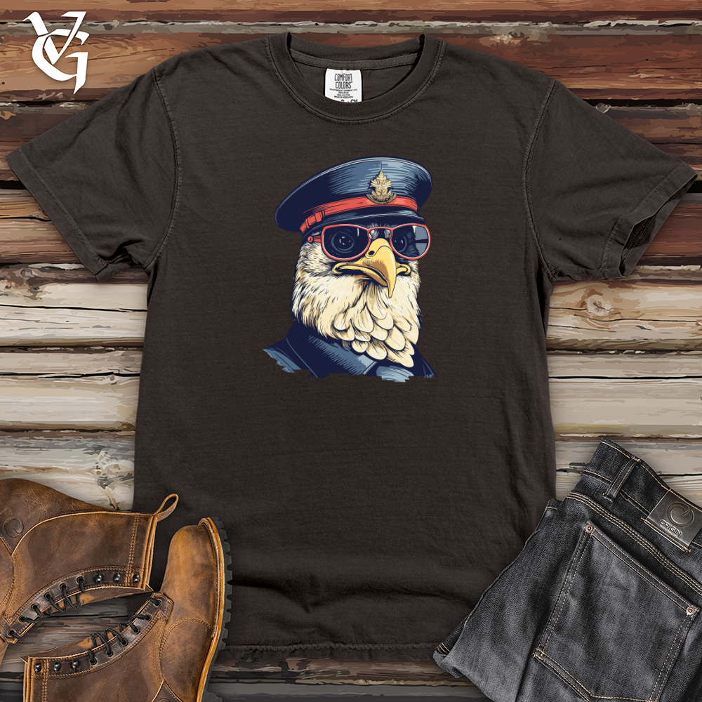 Viking Goods Retro Police Clucker Heavy Cotton Comfort Colors Tee Pepper / L