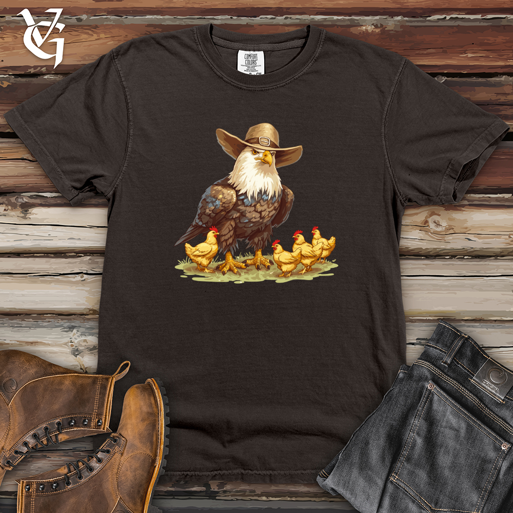 Viking Goods Sheriff Eagle Brood Heavy Cotton Comfort Colors Tee Pepper / L