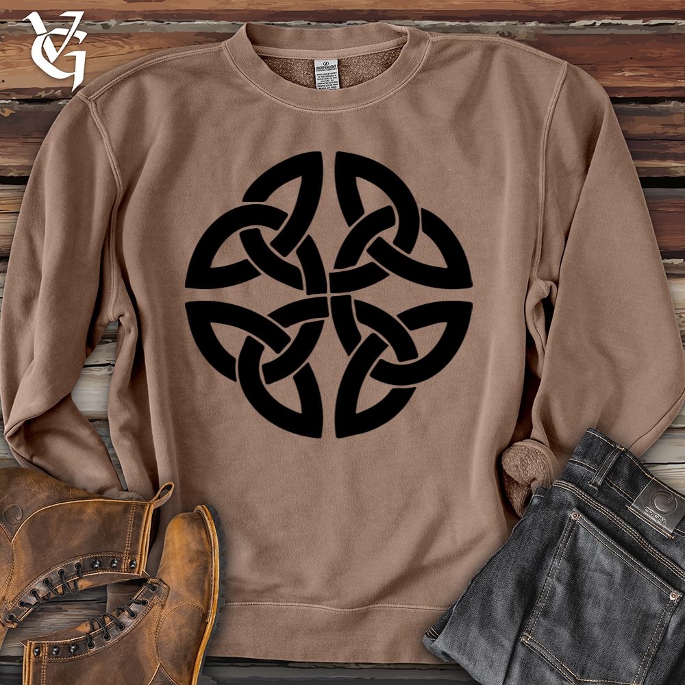 Viking Goods The Celtic Path of Life Pigment-Dyed Crewneck Pigment Clay / L