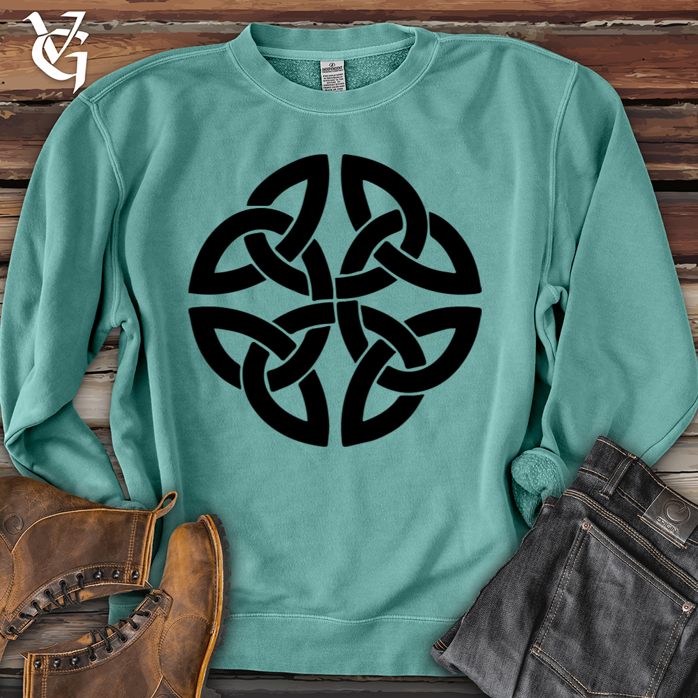 Viking Goods The Celtic Path of Life Pigment-Dyed Crewneck Pigment Mint / L