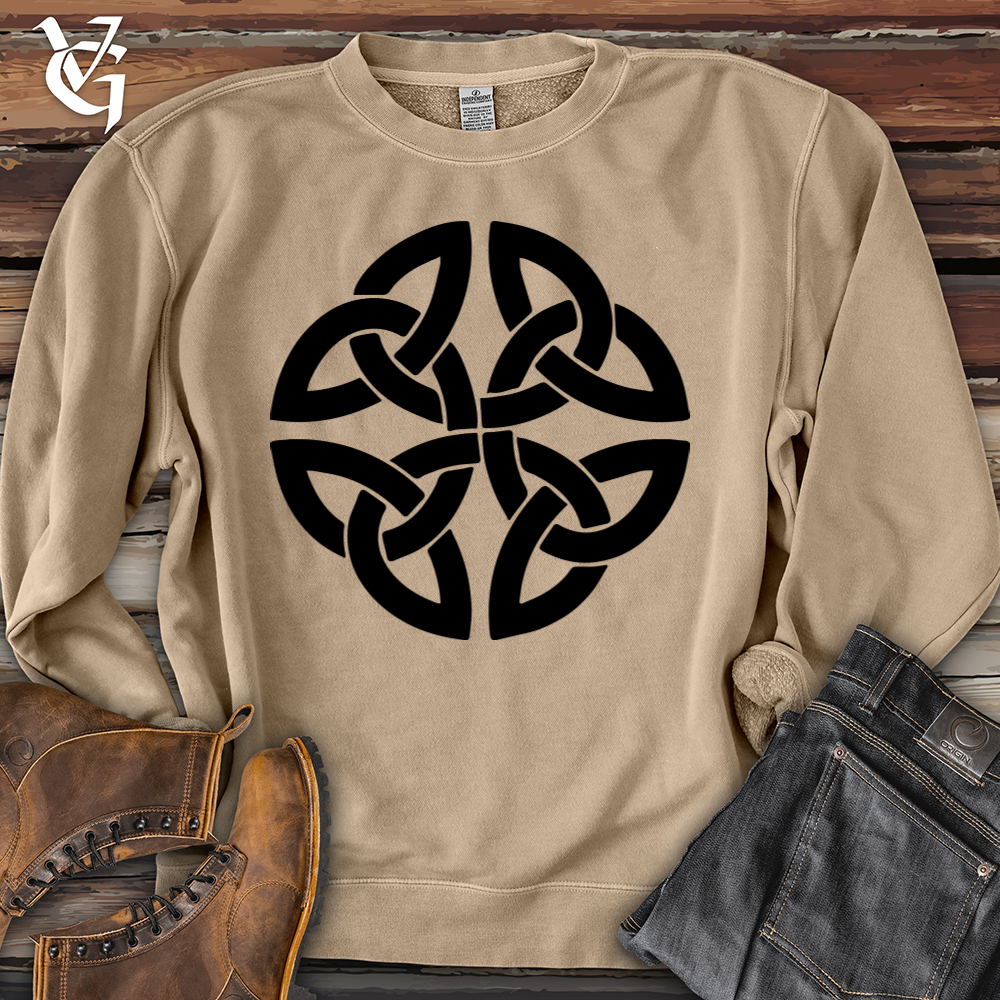 Viking Goods The Celtic Path of Life Pigment-Dyed Crewneck Pigment Sandstone / L
