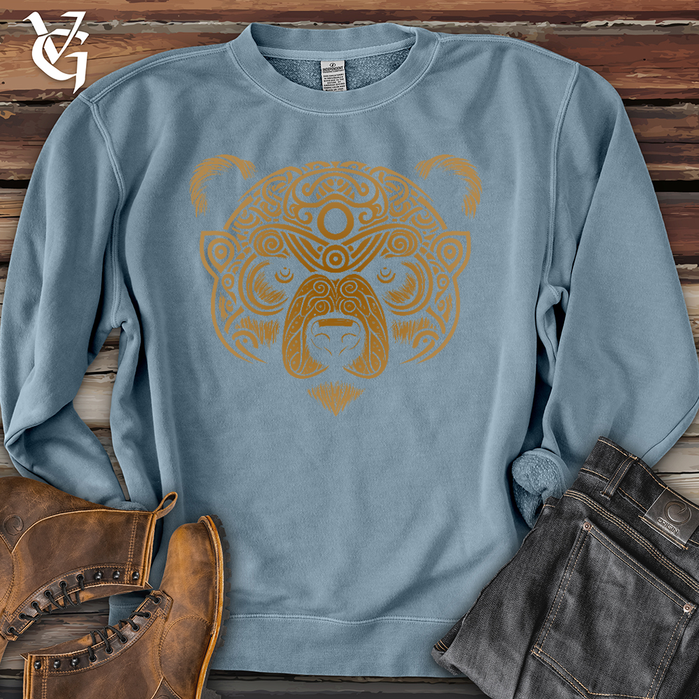 Viking Goods Golden Cub Pigment-Dyed Crewneck Pigment Slate Blue / L