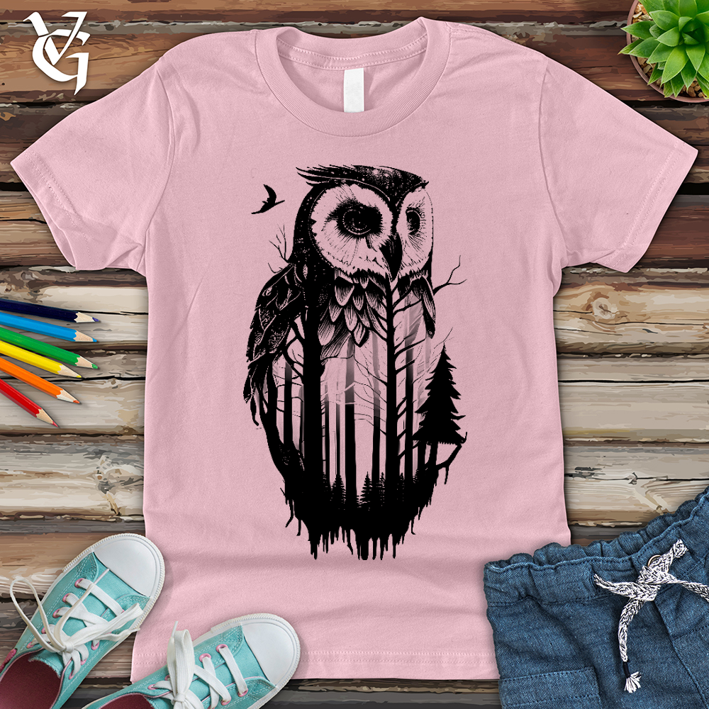 Viking Goods Owl Soul Youth Tee Pink / L