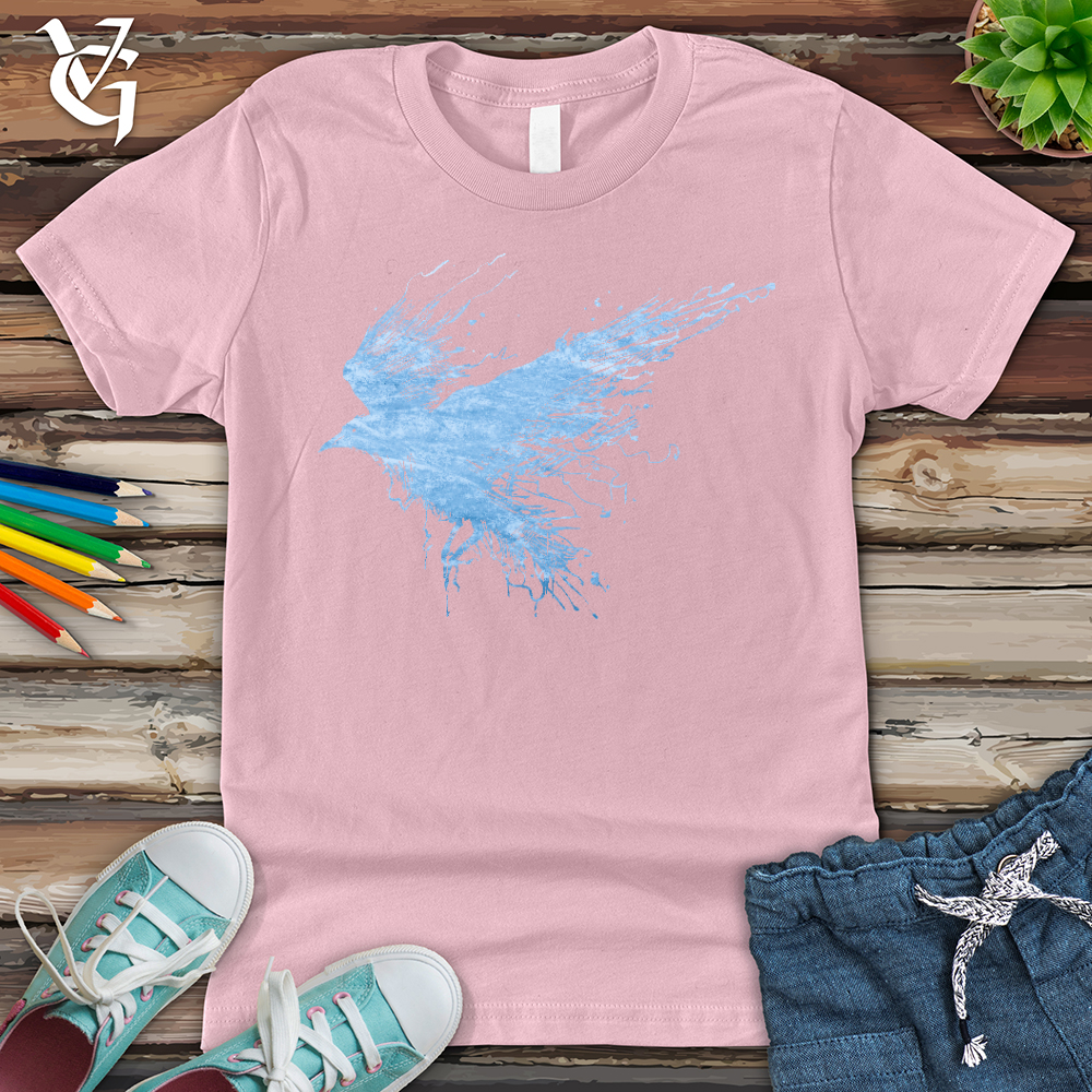 Viking Goods Smokey Winter Raven Youth Tee Pink / L