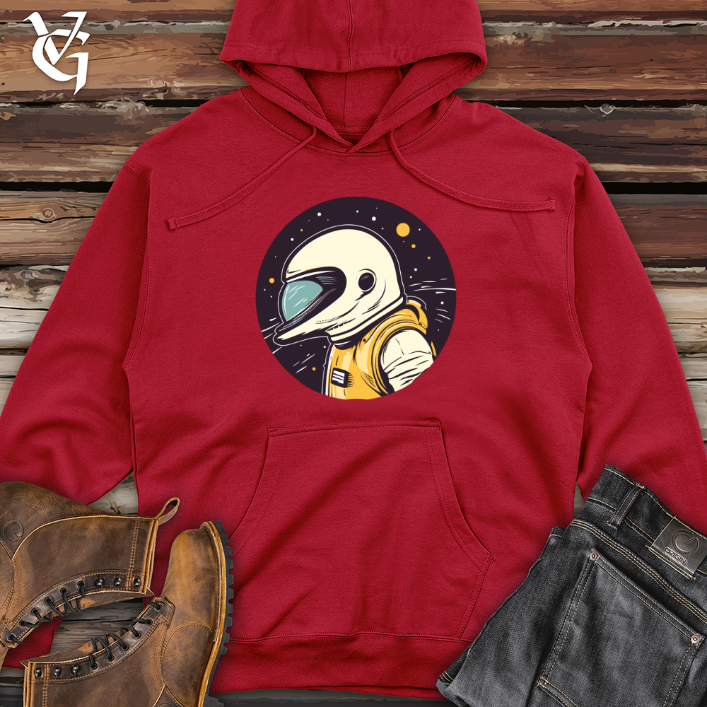 Viking Goods Cosmic Flipper Midweight Hooded Sweatshirt Red / L