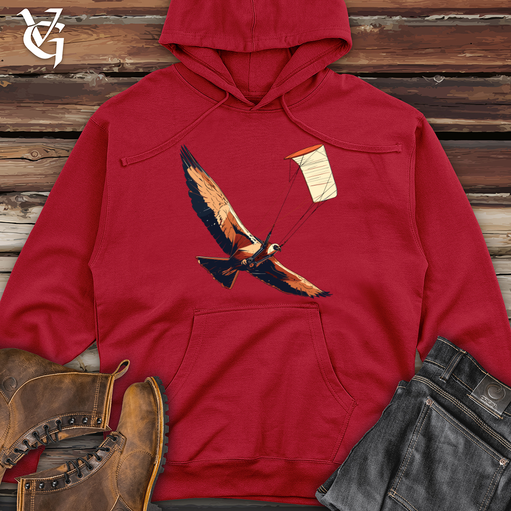 Viking Goods Eagle Glide Adventure Midweight Hooded Sweatshirt Red / L