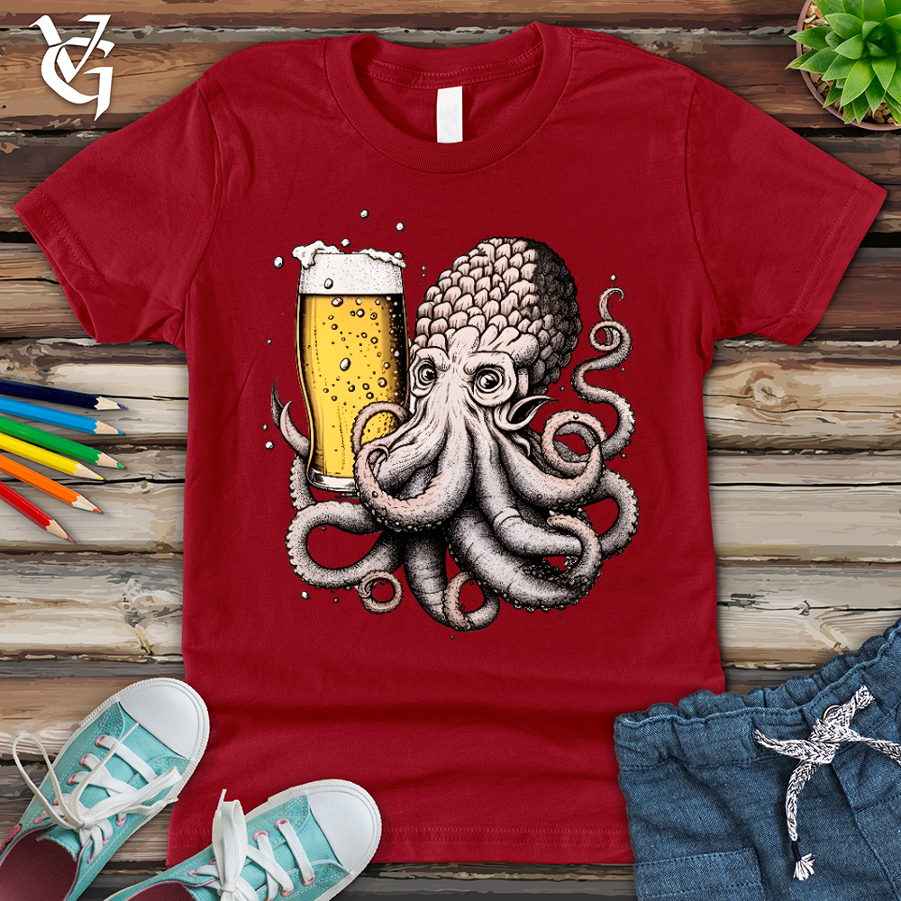 Viking Goods Hoptopus Youth Tee Red / L