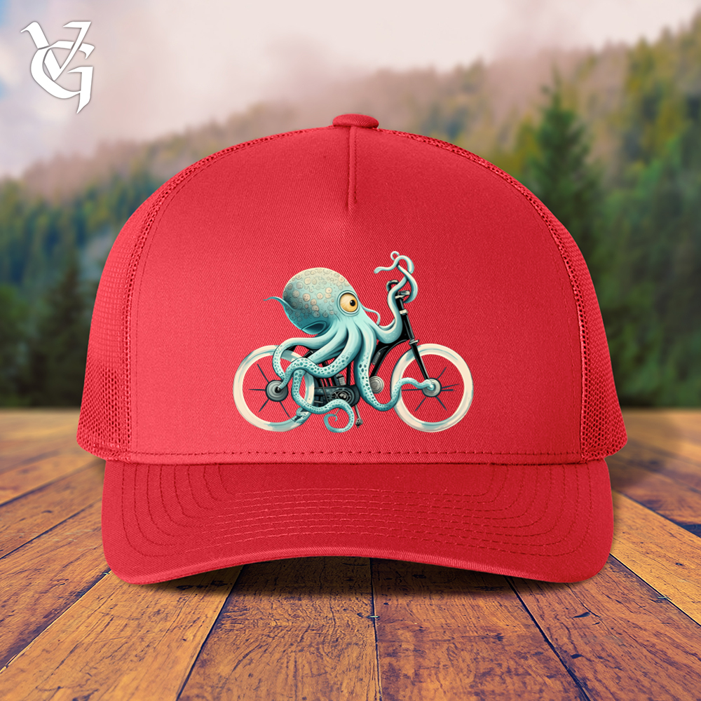 Viking Goods Octobike Trucker Cap Red