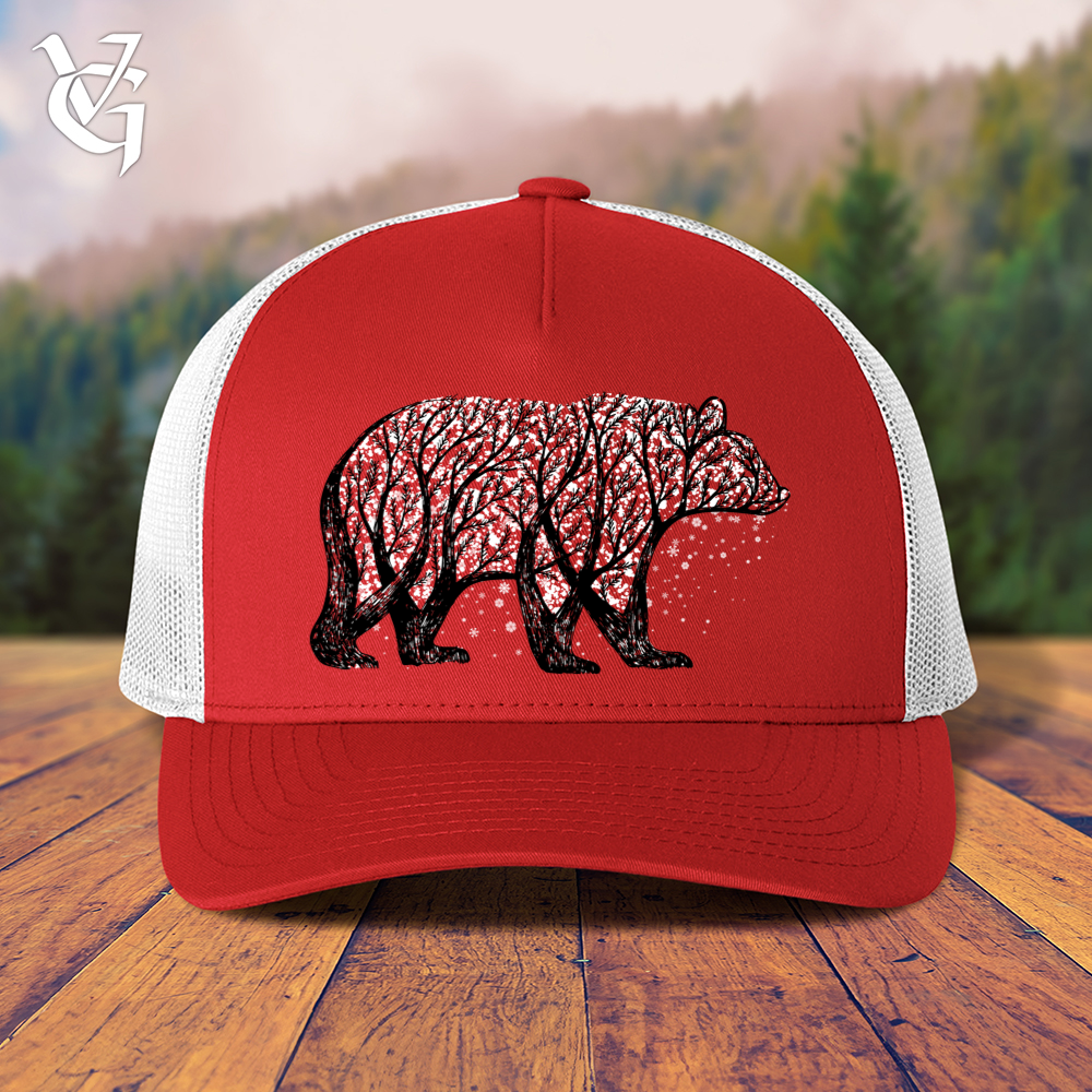 Viking Goods Winter Bjorn Trucker Cap Red/ White