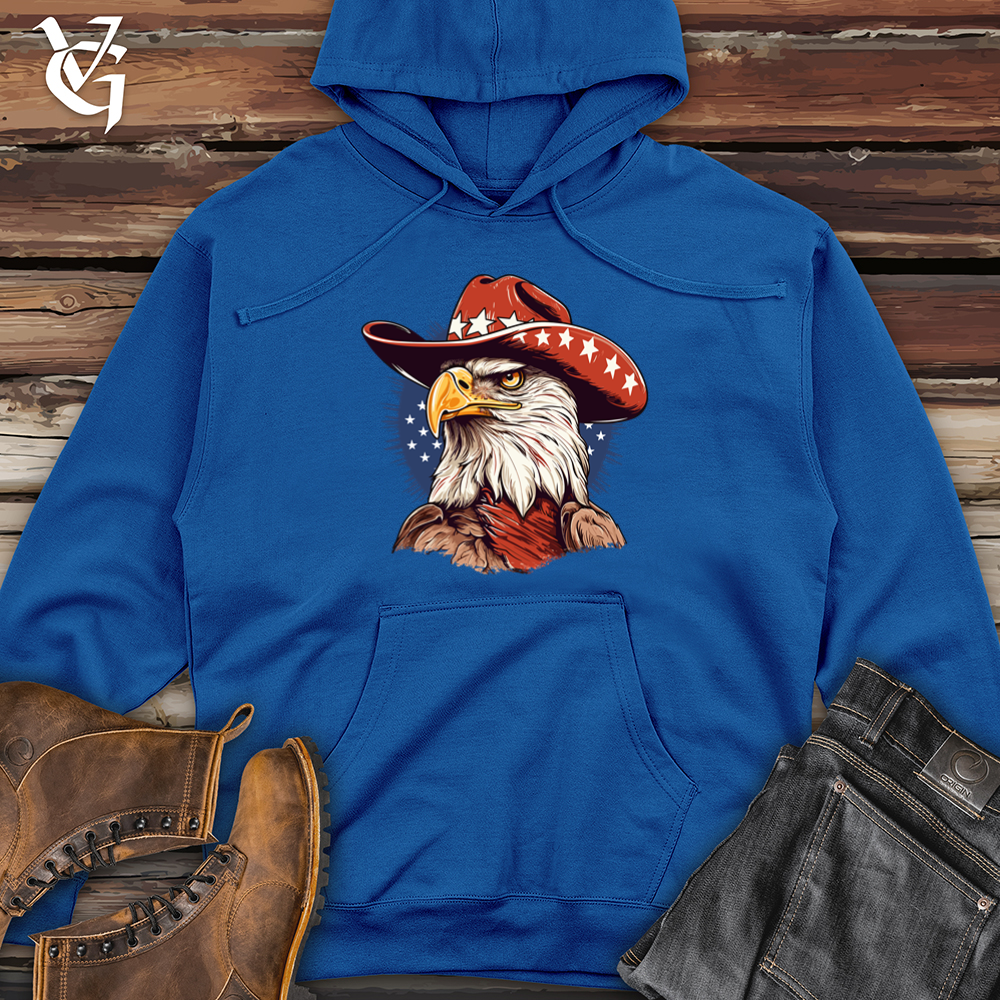 Viking Goods Eagle Sky High Cowboy Soar Midweight Hooded Sweatshirt Royal / L