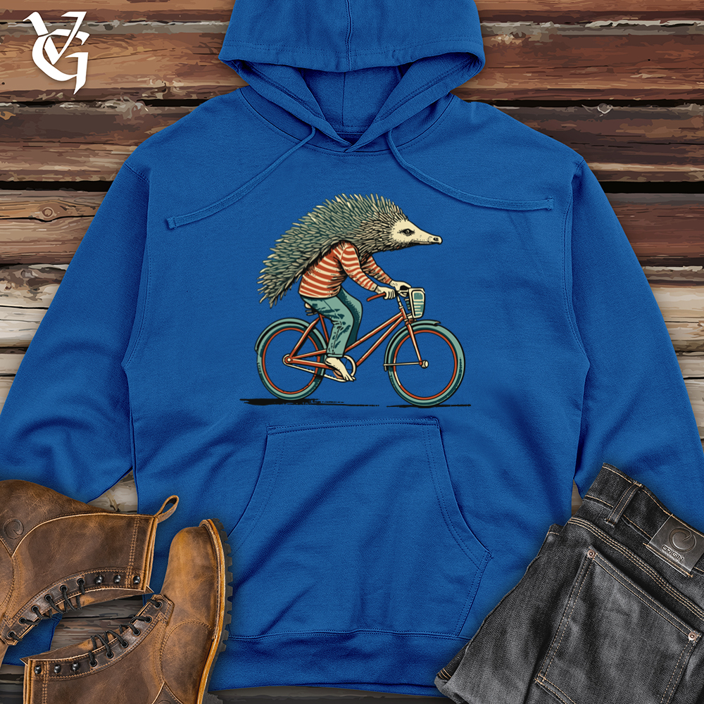 Viking Goods Echidna Cycle Spiny Spin Adventure Midweight Hooded Sweatshirt Royal / L